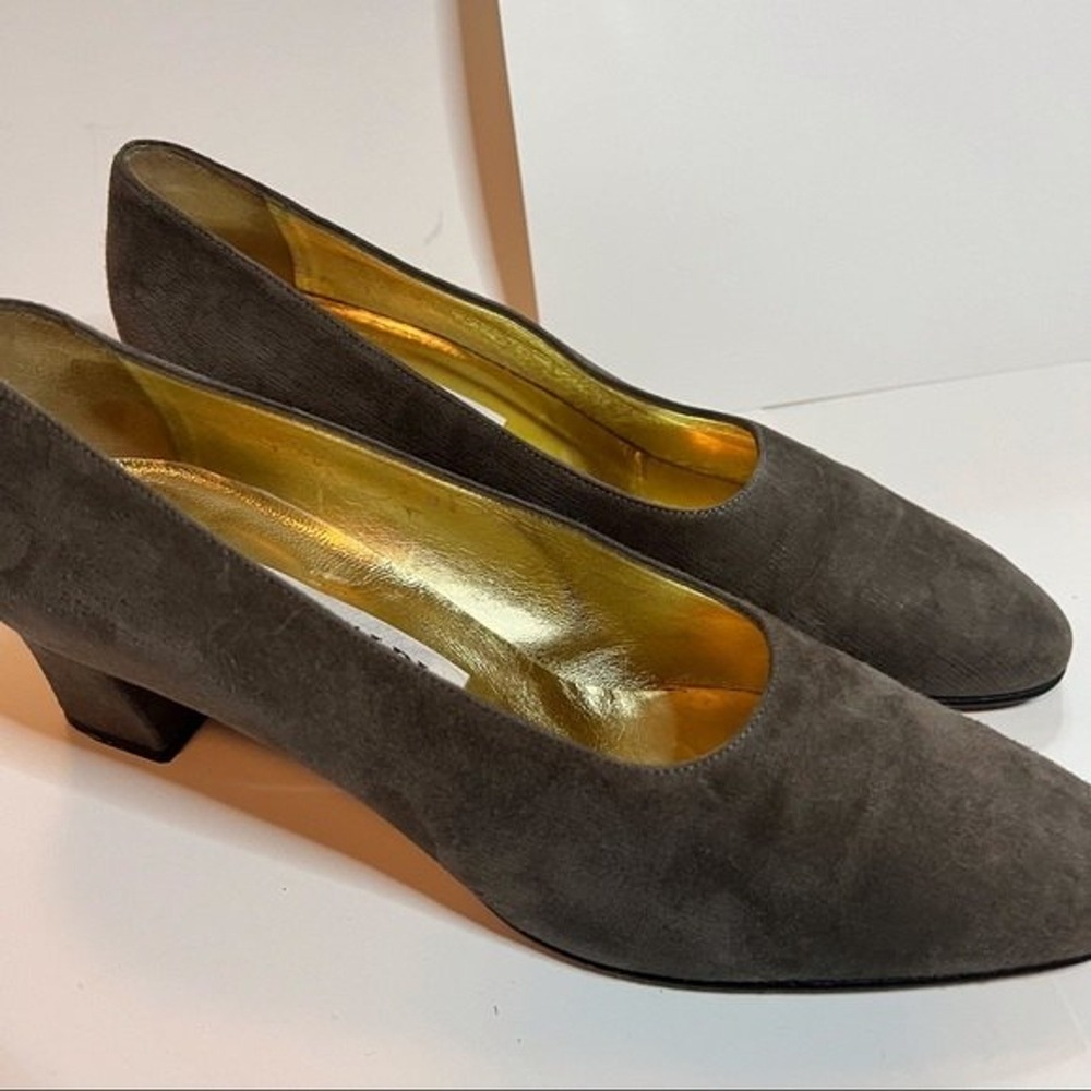 Pancaldi 8.5M Heel.  Made in‎ Italy. Designer Vintage Quiet Luxury Dressy